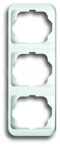 Рамка тройная для вертикального монтажа ABB Alpha Nea белый глянцевый 1754-0-2734 1754-0-2734