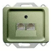 Розетка телефонная двойная ABB RJ11 2CKA000230A0243+1710-0-3321 2CKA000230A0243 + 1710-0-3321