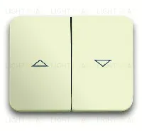 Выключатель управления жалюзи с фиксацией ABB, 10А/250В 2CKA001012A2197+1751-0-2581 2CKA001012A2197 + 1751-0-2581