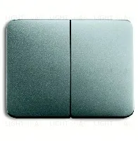 Выключатель двухклавишный ABB 10А/250В 2CKA001012A2108+1751-0-2838 2CKA001012A2108 + 1751-0-2838