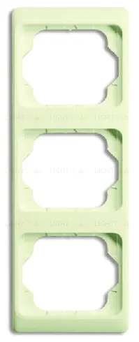 Рамка тройная для вертикального монтажа ABB Alpha Exclusive кремовый глянцевый 1754-0-3872 1754-0-3872