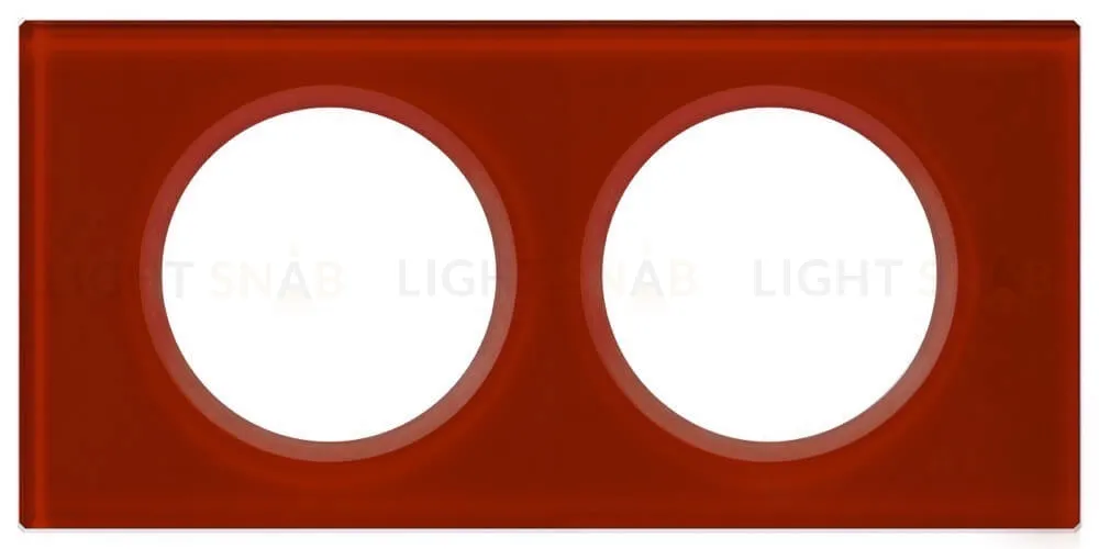 Рамка двухместная Legrand Celiane, смальта кармин 69472 69472