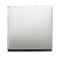 Выключатель одноклавишный универс. ABB Pure сталь (вкл/выкл с 2-х мест) 10А/250В 2CKA001012A2110+2CKA001751A3077 2CKA001012A2110 + 2CKA001751A3077