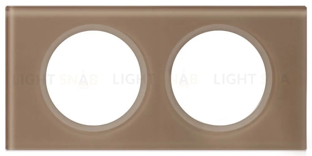 Рамка двухместная Legrand Celiane, смальта мокка 69462 69462