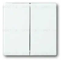 Выключатель двухклавишный ABB 10А/250В 2CKA001012A2108+2CKA001751A3076 2CKA001012A2108 + 2CKA001751A3076