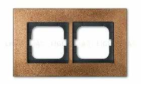 Рамка двойная ABB Carat бронза 2CKA001754A4259 2CKA001754A4259