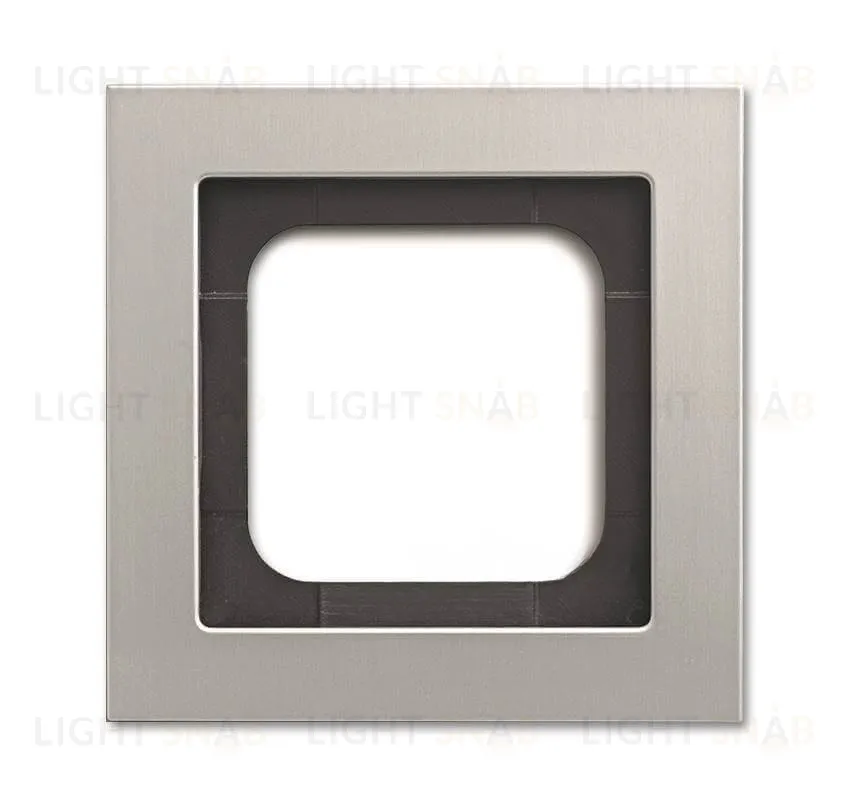 Рамка одинарная ABB Axcent, металл, цвет титан 2CKA001754A4698 2CKA001754A4698