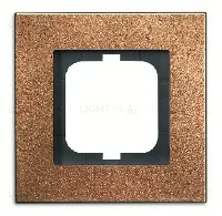 Рамка одинарная ABB Carat бронза 2CKA001754A4258 2CKA001754A4258
