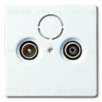 Розетка телевизионная оконечная ABB TV-FM 2CKA000230A0380+2CKA001724A4332 2CKA000230A0380 + 2CKA001724A4332