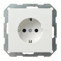 Розетка с заземлением с защитой от детей Gira 16А/250В 4453112 4453112