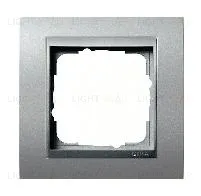 Рамка одинарная Gira Event алюминий 021136 021136