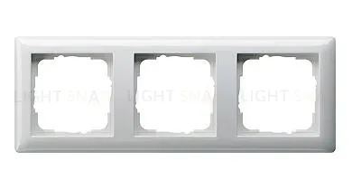 Рамка тройная Gira Standart 55 белый глянцевый 021303 021303