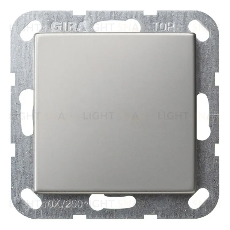 Заглушка с опорной пластиной Gira, сталь 0268600 0268600