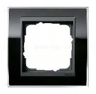Рамка одинарная Gira Event Clear черный-антрацит 0211738 0211738