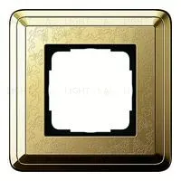 Рамка одинарная Gira Classix Art латунь 0211671 0211671