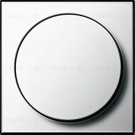 Светорегулятор поворотный Gira для LED 3-40Вт., 40-200Вт ламп накал. и галог. 030000+0650605 030000 + 0650605