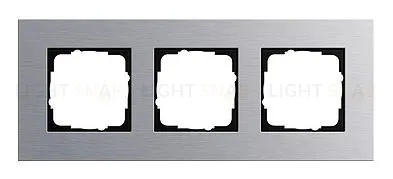 Рамка тройная Gira Esprit алюминий 021317 021317