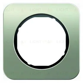 Рамка 1 местная Berker R.1 нержавеющая сталь, черный 10112104 10112104