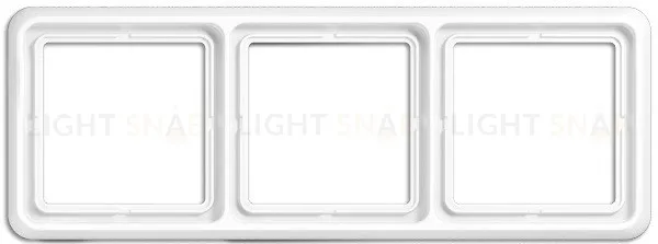 Рамка тройная Jung CD 500 белый CD583WW CD583WW