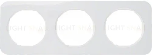 Рамка 3 местная Berker R.1 полярная белизна 10132189 10132189