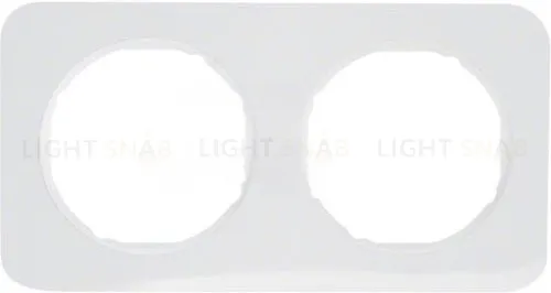 Рамка 2 местная Berker R.1 полярная белизна 10122189 10122189