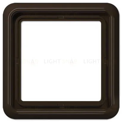 Рамка одинарная Jung CD 500 коричневый CD581BR CD581BR