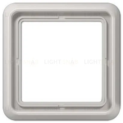 Рамка одинарная Jung CD 500 светло серый CD581LG CD581LG