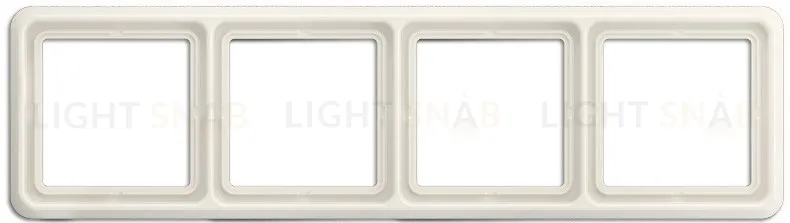 Рамка четверная Jung CD 500 слоновая кость CD584W CD584W
