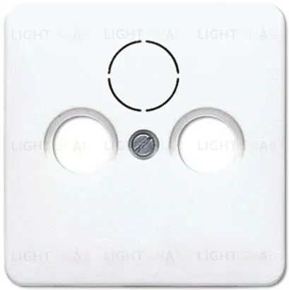 Телевизионная розетка оконечная Jung TV-SAT-FM S4100+CD561SATWW S4100 + CD561SATWW