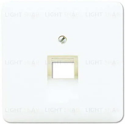 Розетка компьютерная одинарная Jung RJ45 6-й кат. EPUAE8UPOK6+CD569-1UAWW EPUAE8UPOK6 + CD569-1UAWW