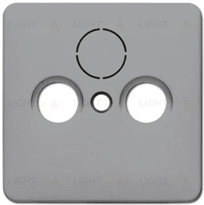 Телевизионная розетка проходная Jung TV-FM S2900-10+CD561SATGR S2900-10 + CD561SATGR