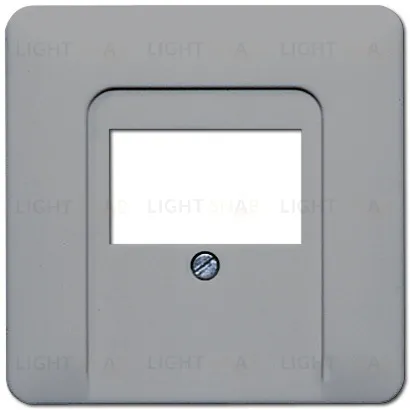 Розетка акустическая двойная Jung CD 500 SLA2WW+CD569TGR SLA2WW + CD569TGR