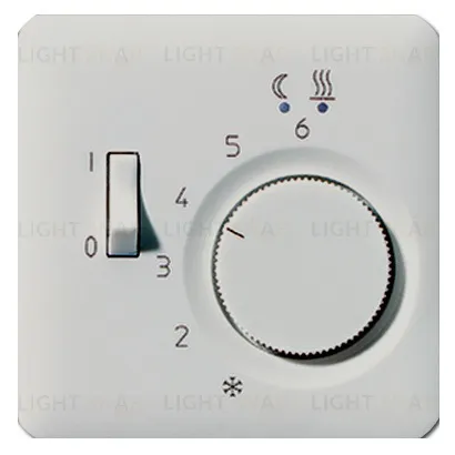 Терморегулятор Jung CD 500 с выносным датчиком для электрического теплого пола, 10A/230B CD1749BFLG+FTR231 CD1749BFLG + FTR231