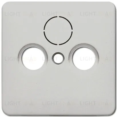 Телевизионная розетка оконечная Jung TV-FM S2900+CD561SATLG S2900 + CD561SATLG