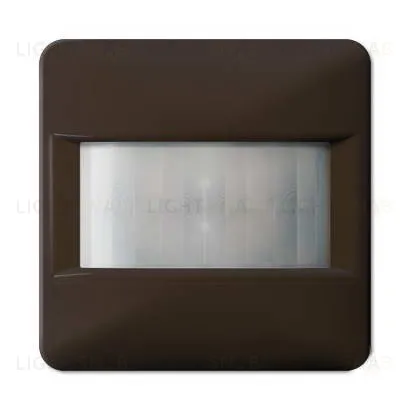 Датчик движения Jung 40-400Вт, трехпроводное подключение, высота монтажа 1,1м 1701SE+CD17180BR 1701SE + CD17180BR