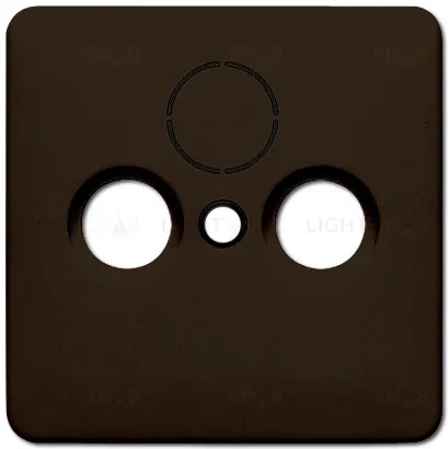 Телевизионная розетка оконечная Jung TV-FM S2900+CD561SATBR S2900 + CD561SATBR