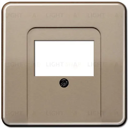 Розетка акустическая двойная Jung CD 500 SLA2WW+CD569TGB SLA2WW + CD569TGB