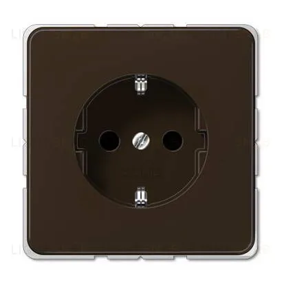 Розетка с заземлением Jung 16А/250В CD1520BR CD1520BR