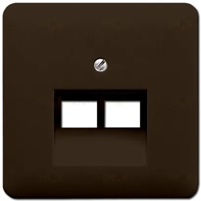 Розетка телефонная двойная Jung RJ11 EPUAE8-8UPO+CD569-2UABR EPUAE8-8UPO + CD569-2UABR