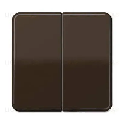 Выключатель двухклавишный Jung CD 500, 10А/250В 505u+CD595BR 505u + CD595BR