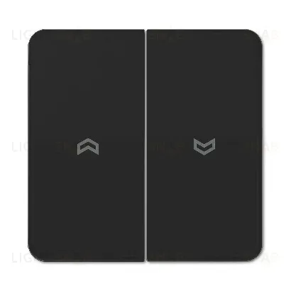 Выключатель управления жалюзи клавишный Jung, 10А/250В 509VU+CD595PSW 509VU + CD595PSW