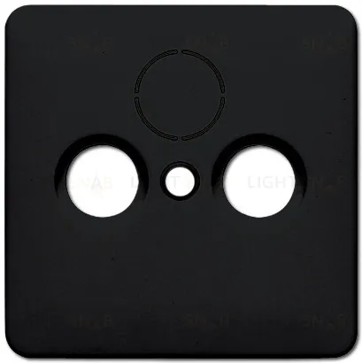 Телевизионная розетка проходная Jung TV-FM S2900-10+CD561SATSW S2900-10 + CD561SATSW