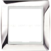 Рамка Simon 82 на 1 пост (хром) 82614-63 82614-63