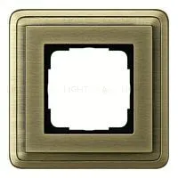 Рамка одинарная Gira Classix, бронза 0211621 0211621