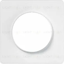 Рамка 1 пост Schneider Odace Белая, вставка белая S52P802 S52P802