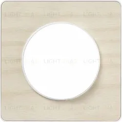 Рамка 1 пост Schneider Odace Бук, вставка белая S52P802M S52P802M