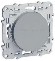Выключатель одноклавишный перекрестный Schneider Electric Odace алюминий S53R205 S53R205