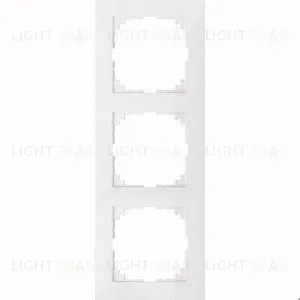 Рамка 3 местная Merten M-Pure белый глянец MTN4030-3619 MTN4030-3619