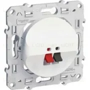 Аудиорозетка Schneider Electric Odace белый S52R487 S52R487