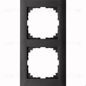 Рамка 2 местная Merten M-Pure антрацит MTN4020-3614 MTN4020-3614
